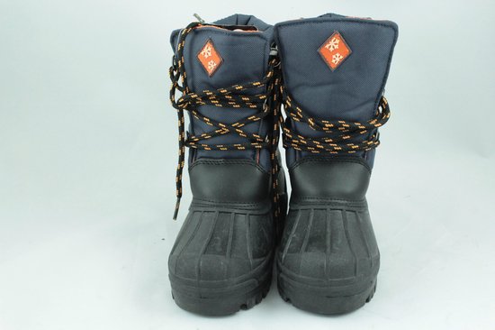 Bottes de neige pour femme d.bleu-orange