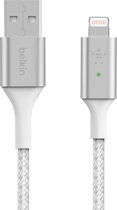Belkin BOOST↑CHARGE™ Smart LED USB-A naar Lightning-kabel - Wit