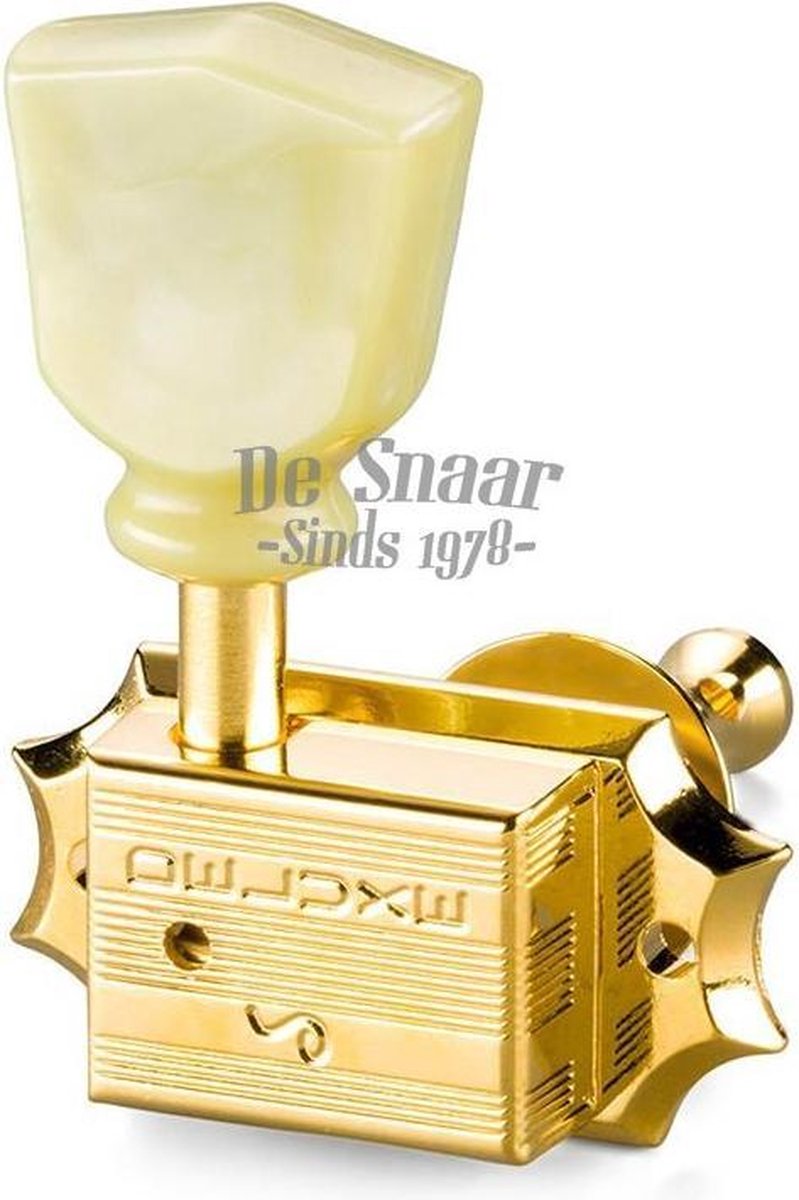 Schaller Original G-Series Keystone SR 3L3R Gold - Stemmechaniek voor gitaar