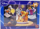 DISNEY LADY EN DE VAGEBOND PUZZEL 99 STUKJES - VANAF 5 JAAR