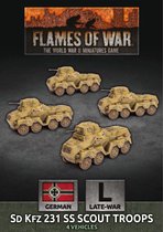Flames of War: Sd Kfz 231 SS scout troops