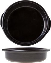 Creme brulee schaaltjes - Ovenschaaltjes klein - zwart - d17xh3cm