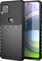 Motorola Moto G 5G Hoesje TPU Thunder Design Zwart