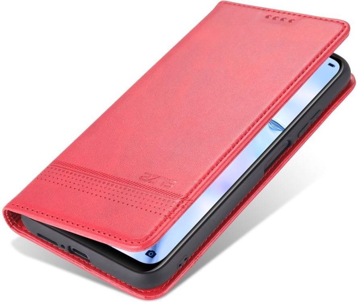 Xiaomi Mi 10T / Mi 10T Pro Hoesje Portemonnee Book Case Rood