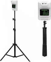 Infrarood afstand Thermometer met koortsalarm op statief of wandmontage