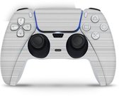 Playstation 5 Controller Skin Brushed Wit Sticker