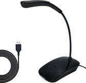 Cahaya Tafelmicrofoon | 2021 model | USB aansluiting | PC | Vergadering | plug & play | HD Ruisonderdrukking