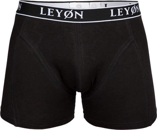 Leyon Official Boxers - Sous- vêtements - Sous- Sous-vêtements - Pack de 3 noir bleu gris - taille