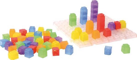 Afbeelding van het spel Transparante stapelblokjes