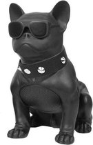 Franse Bulldog - CH-M10 - Groot - Bluetooth speaker  - Zwart