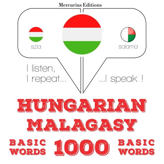 Magyar - Madagaszkár: 1000 alapszó - cover