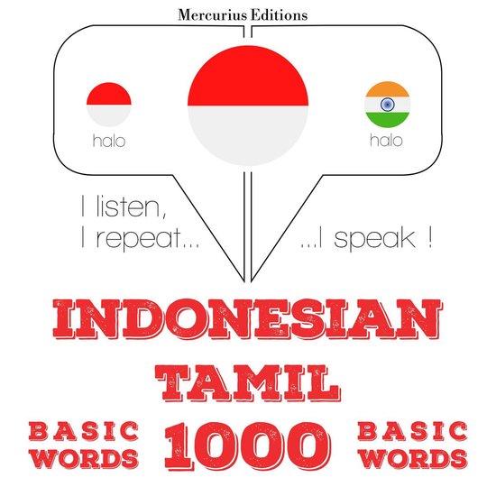 1000 katakata penting di Tamil, Jm Gardner 9782821146884 Boeken
