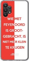 6F hoesje - geschikt voor Samsung Galaxy A32 5G -  Transparant TPU Case - Feyenoord - Grootgebracht #ffffff