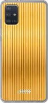 6F hoesje - geschikt voor Samsung Galaxy A52 - Transparant TPU Case - Bold Gold #ffffff