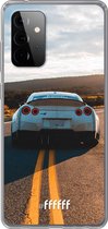 6F hoesje - geschikt voor Samsung Galaxy A72 -  Transparant TPU Case - Silver Sports Car #ffffff