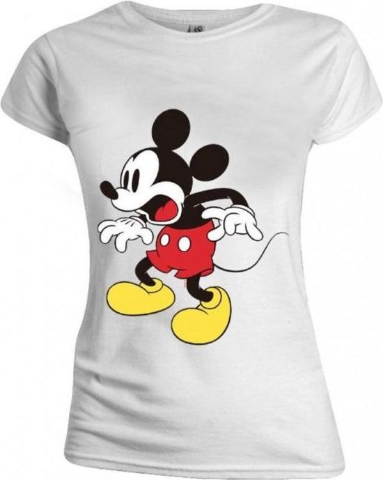 DISNEY - T-Shirt - Mickey Mouse Shocking Face - GIRL (M)