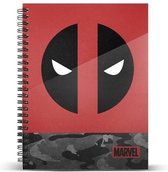MARVEL - Deadpool Rebel - Notitieboek A4
