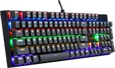 Redragon Rudra K565 rainbow Gaming Toetsnbord | 104 conflictvrije (N-Key Rollover) Toetsenbord - Achtergrondverlichting - Gametoetsenbord met Numpad - Ergonomisch en stevig ontwerp
