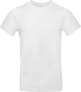 B en C - Witte T-Shirt -190 gram - 10 pack -S