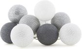 Cotton Ball Lights Sparkling lichtslinger zilver - Silver Mix 10