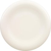 Villeroy&Boch - Dune - assiette plate - porcelaine blanc cassé 18,5 cm - set 12 pièces