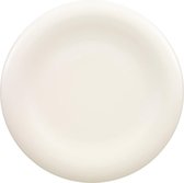 Villeroy & Boch - Dune - bord plat - 18.5 cm - gebroken wit - porselein - set a 12 stuks