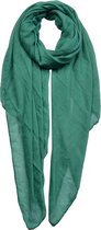 Melady Sjaal Dames Effen 80*180 cm Groen Synthetisch Shawl Dames Sjaal