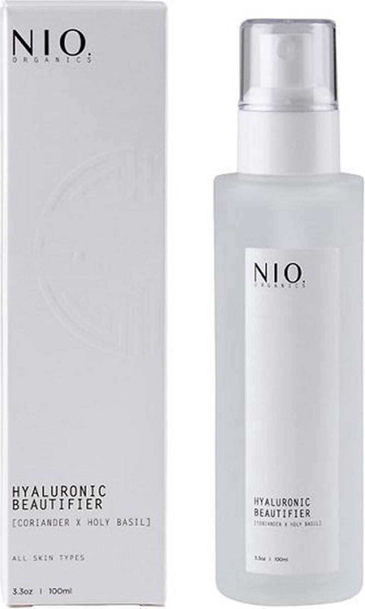 Nio organics - 100% natuurlijke en biologische huidverzorging - Hyaluronic Beautifier [Coriander X Holy Basil]