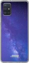 6F hoesje - geschikt voor Samsung Galaxy A52 - Transparant TPU Case - Star Cluster #ffffff