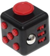 Fidget cube - Fidget Toys - Friemelkubus - Rood/zwart