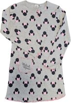 Minnie Mouse nachtjapon grijs maat 128