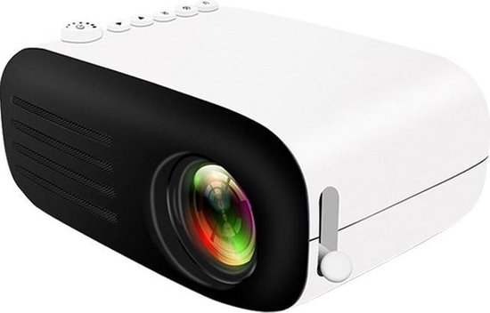 Miniprojector 1080P ondersteunt 600 lumen video beamer USB / TF-kaart / AV  home... | bol