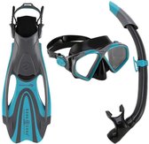 Aqua Lung Sport Hawkeye Set - Snorkelset - Volwassenen - L (44-48) - Groen/Zwart