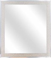 Spiegel met glitters ELEONARA - Goud - Glas - 38.5 x 33.5 cm