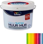 Levis Muur & Plafond Satin Okkernoot 8+2 L