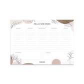Fabrikten Weekplanner - Compact - Terra - Engels - A5