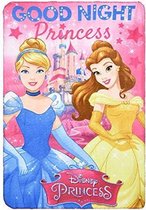 Princess fleece deken - 100 x 150 cm. - Disney Prinsessen plaid