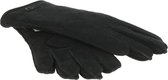 UGG SHEARLING GLOVE W/LT HR TRIM - Uniseks Handschoenen - Kleur: Zwart - Maat: L