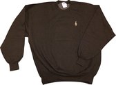 Sweater vioolsleutel zwart maat XL