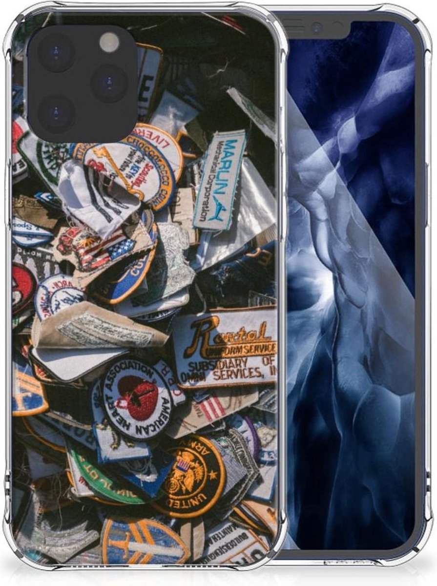 iPhone 12 Pro Max Anti-shock Hoesje met foto Badges