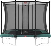 BERG Ultim Favorit trampoline Regular 280 cm groen + Safety Net Comfort