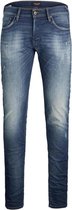 Jack & Jones Jeans Jjiglenn Jjrock Jj 358 50sps Sts 12185987 Blue Denim Mannen Maat - W32 X L34