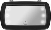 Baby-autospiegel voor achterbank - Onbreekbaar - LED-babyspiegel voor in de auto  360 graden rotatie - Ideaal voor op vakantie