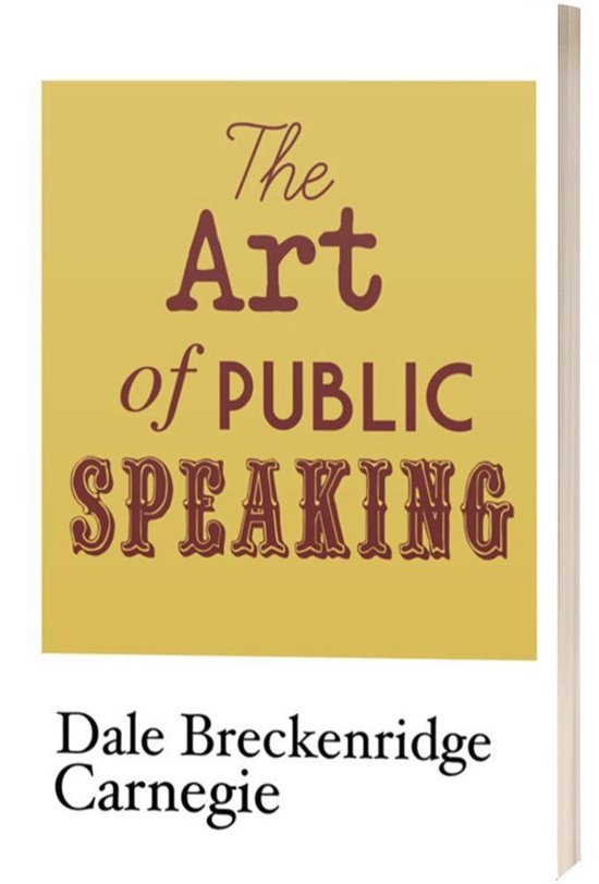 The Art of Public Speaking - cover