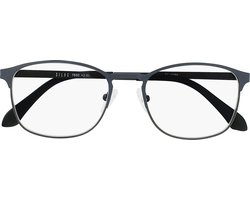 SILAC - Grey metal - Leesbrillen voor mannen - 7600 - Sterkte +3.00