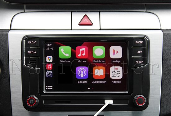 VW RCD 360 Caddy Golf Carplay Multimedia Navigation GPS Autoradio USB  Bluetooth