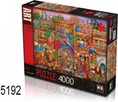 Puzzle KS Games, rue arabe, 4000 pièces