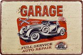 Wandbord - Garage Original Parts Since 1952