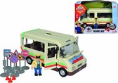 Brandweerman Sam Trevors Bus met figuur - Speelgoedvoertuig - vanaf 3 jaar