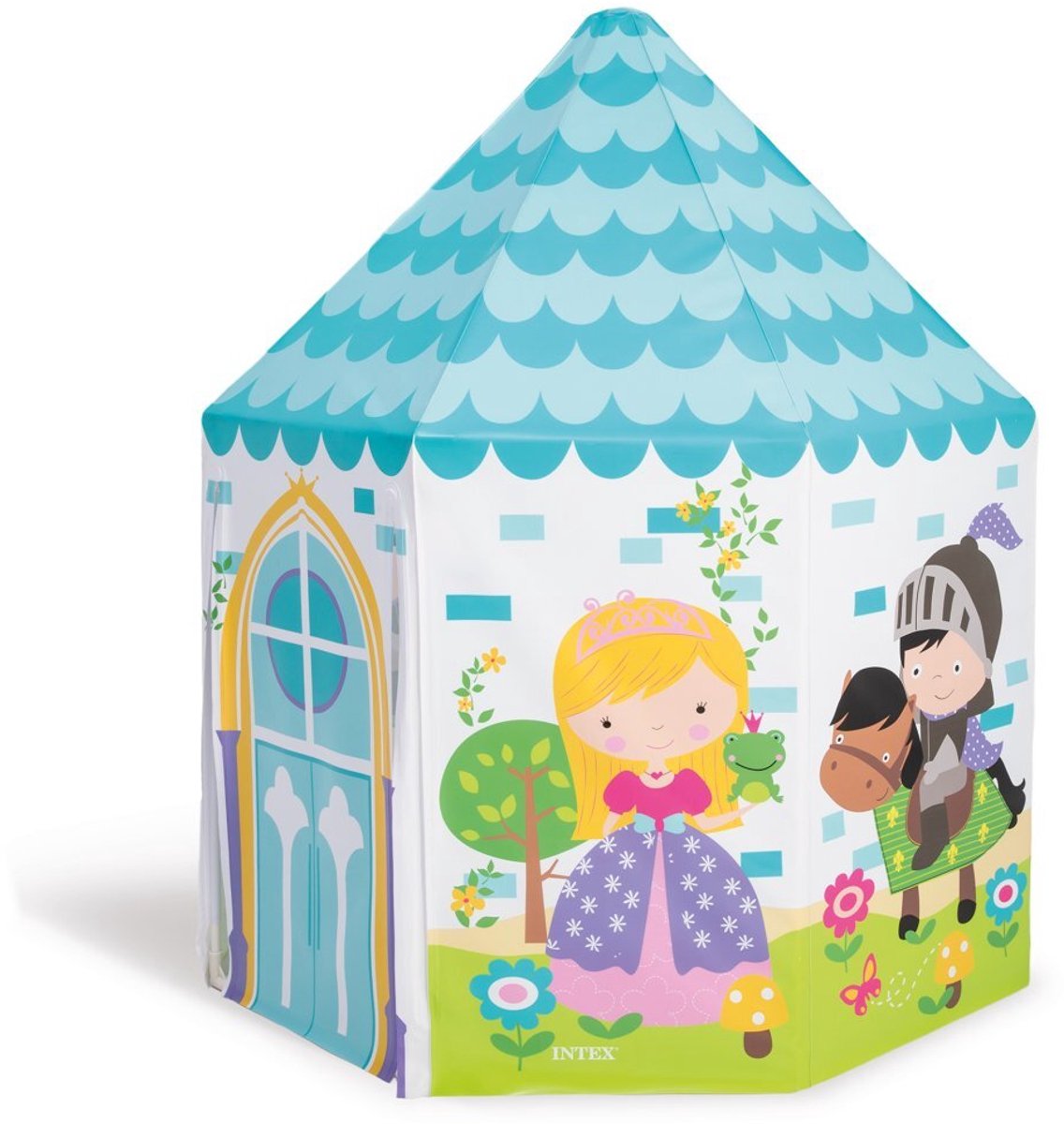 Intex Speeltent Princess Junior 130 X 104 Cm Vinyl Blauw